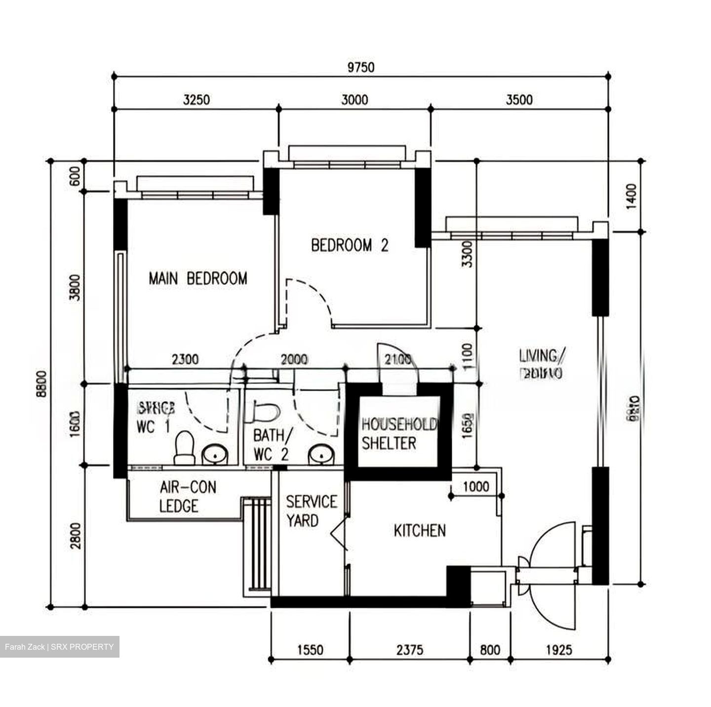 Blk 512A Oleander Breeze @ Yishun (Yishun), HDB 3 Rooms #595064431